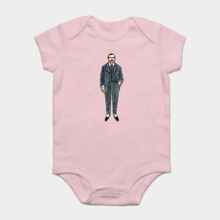 Sir Arthur Conan Doyle Baby Bodysuit